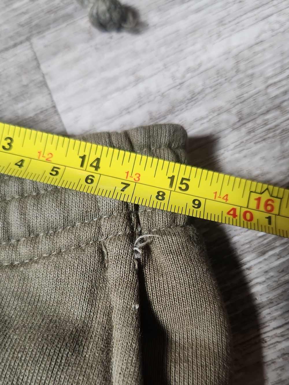 Los Angeles Apparel sweat pants 14oz olive - Picture 4 of 5